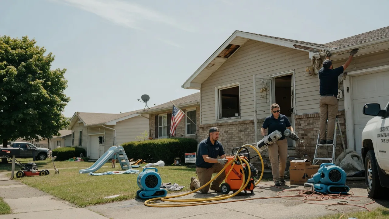 Water Damage Restoration in Du Bois, IL near me